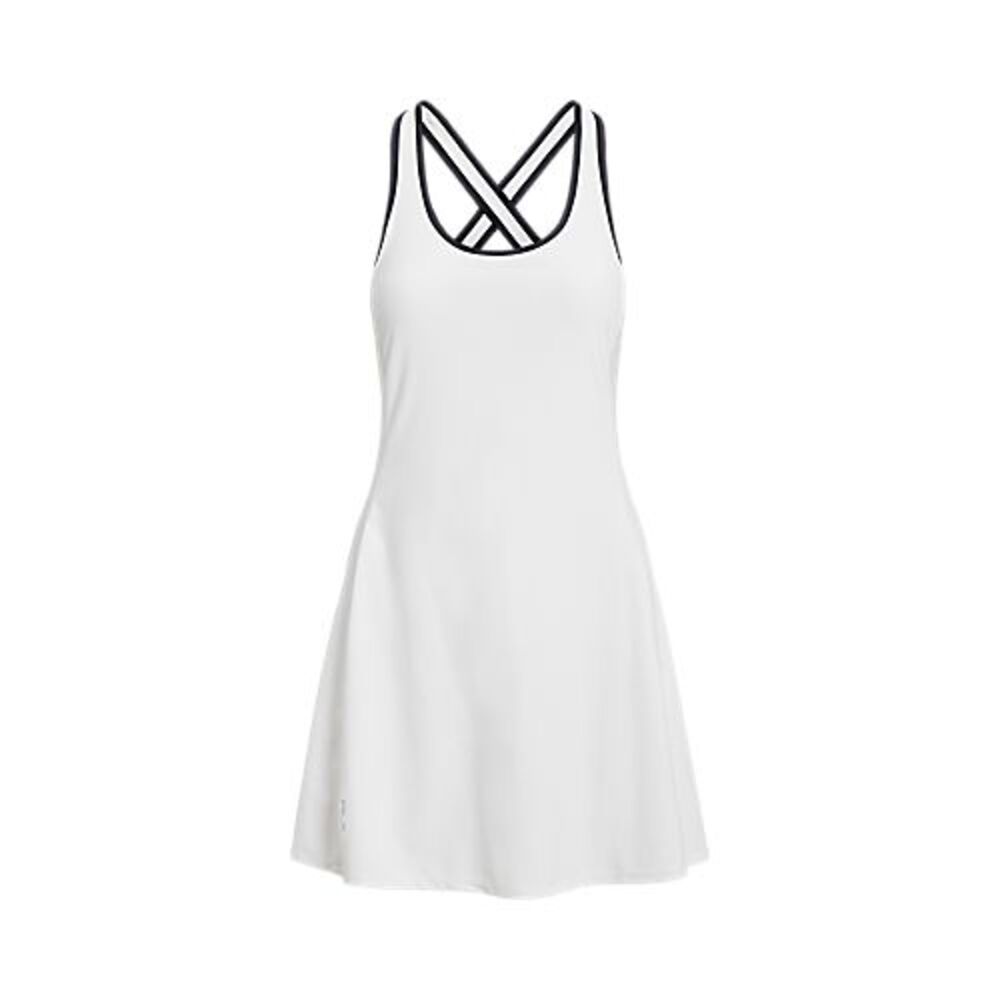 RLX Ralph Lauren Crisscross Interlock Dress White Tennis Golf Large